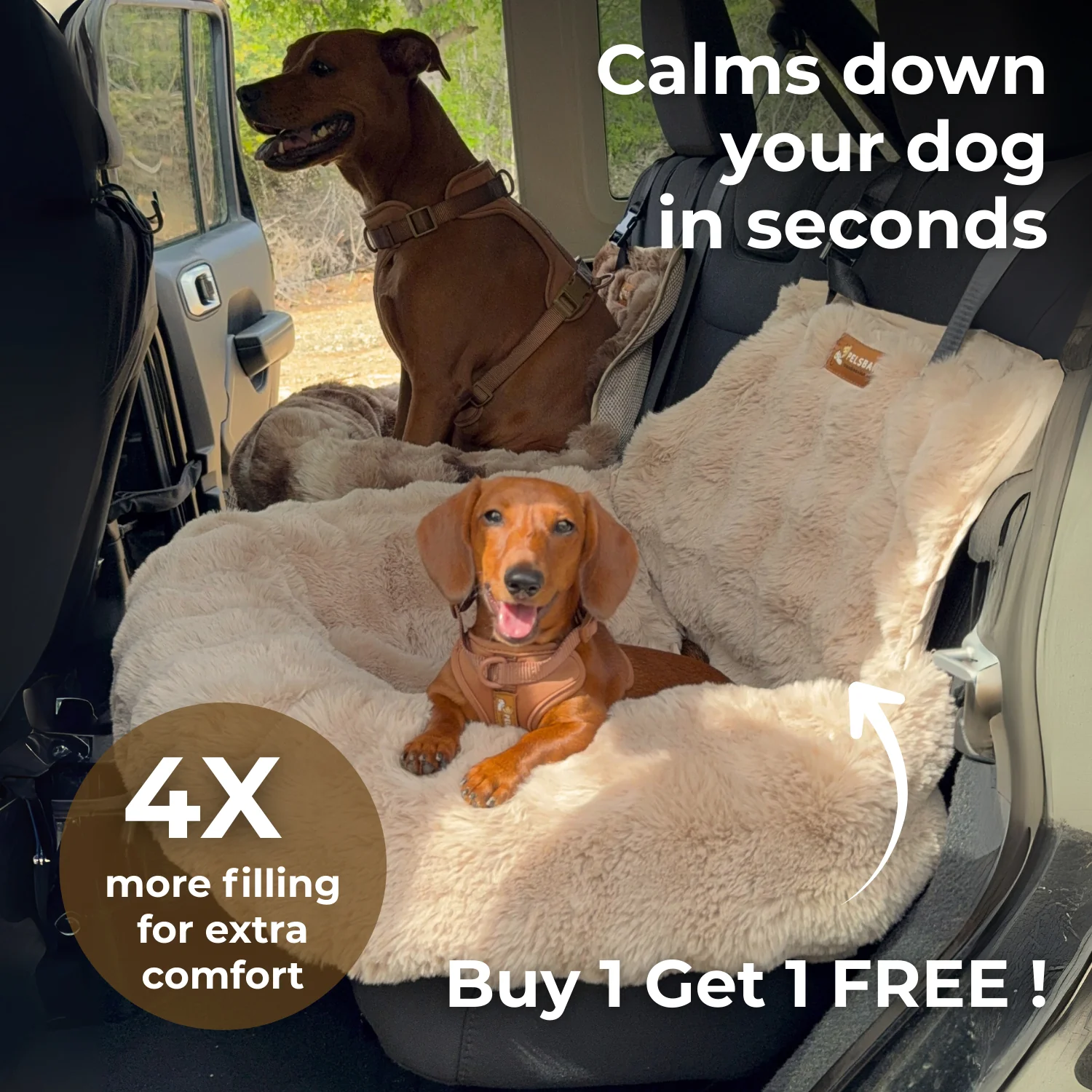 LUX COZY CAR BED